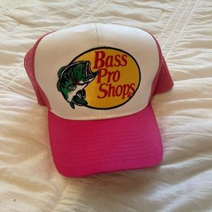 Pink Bass Pro Shop Hat